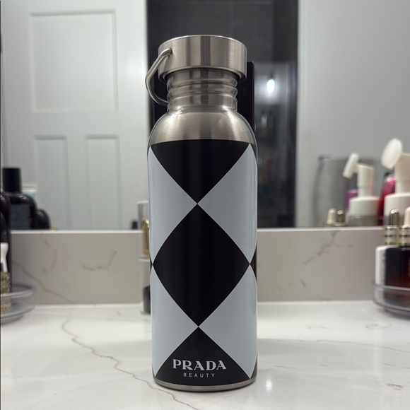 Prada | Office | Prada Beauty Stainless Steel Water Bottle | Poshmark